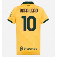 Stroje piłkarskie AC Milan Rafael Leao #10 Koszulka Trzeciej dla damskie 2025-26 Krótki Rękaw